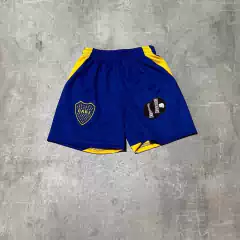 Short Boca azul niño titular 2025
