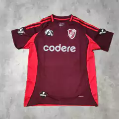 Camiseta River Bordo suplente 2025