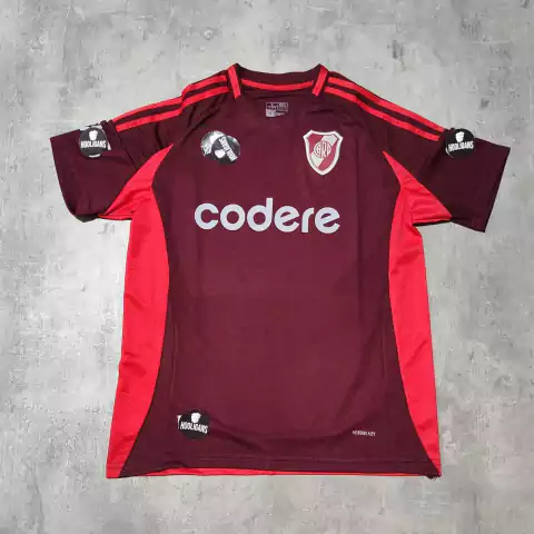 Camiseta River Bordo suplente 2025