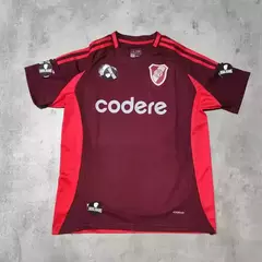 Camiseta River 2025 suplente bordo niño en internet