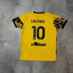 Camiseta Inter Lautaro suplente amarilla 2025 en internet