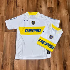 Camiseta Boca Pepsi blanca 2003 retro - comprar online