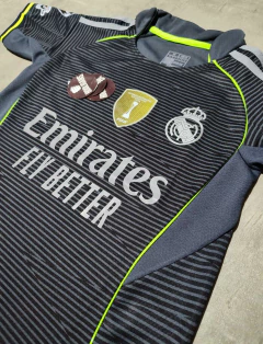 Camiseta Real Madrid niño suplente gris Mastantuono
