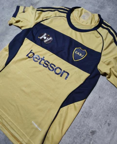 Camiseta Boca Betsson 2026 suplente dorada - comprar online
