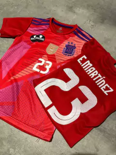 Camiseta AFA Dibu Martinez roja copa america niño en internet