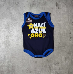 Body Boca oficial azul oscuro azul y oro naci - comprar online