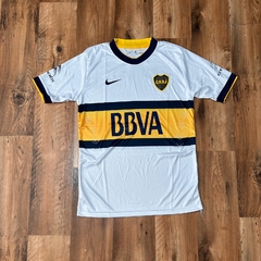 Camiseta Boca BBVA 2015 blanca retro - comprar online