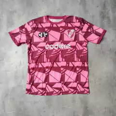 Camiseta River entrenamiento rosa y violeta