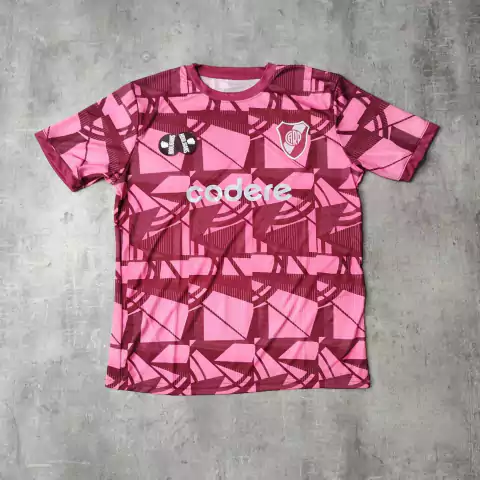 Camiseta River entrenamiento rosa y violeta