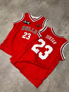 Musculosa NBA Chicago Bulls roja niño - comprar online