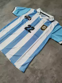 Camiseta AFA Seleccion 1999 titular Riquelme retro en internet