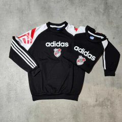 Buzo River retro negro y blanco - tienda online