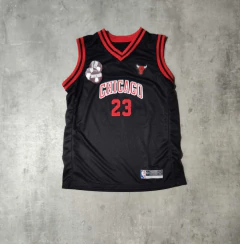 Musculosa NBA Chicago Bulls negra Jordan niño