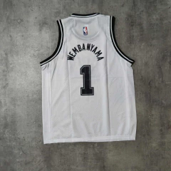 Musculosa NBA San Antonio Spurs blanca premium - Hooligans Bahía