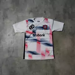 Camiseta San Lorenzo suplente 2025 niño blanca