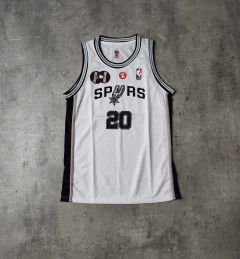 Musculosa NBA San Antonio Spurs calada Ginobilli blanca niño