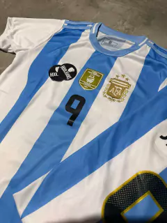 Camiseta AFA Julian Alvarez copa america titular niño en internet