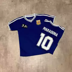 Camiseta AFA 1990 Maradona suplente niño