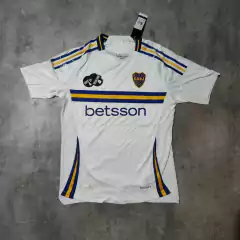 Camiseta Boca suplente 2025 blanca importada