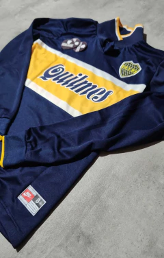 Camiseta Boca Quilmes 1997 Maradona retro manga larga - Hooligans Bahía