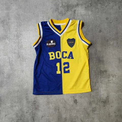 Musculosa Boca bicolor niño