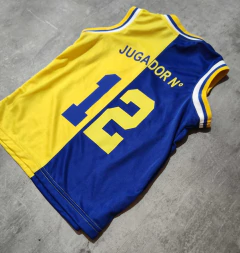 Musculosa Boca bicolor niño - tienda online