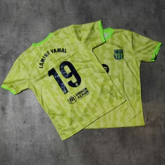 Imagen de Camiseta Barcelona Lamine Yamal verde suplente