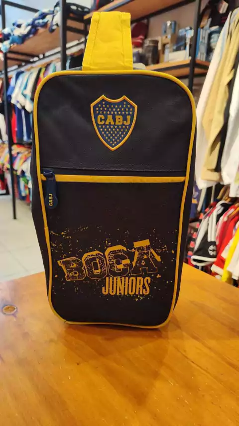 Botinero Boca azul oscuro oficial