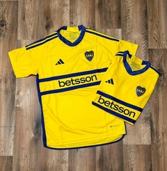 Camiseta Boca Betsson amarilla suplente - comprar online