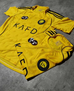 Camiseta Al Nassr Cristiano Ronaldo amarilla KAFD 2026 en internet