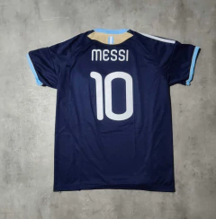 Camiseta AFA 2011 Messi suplente azul retro - tienda online