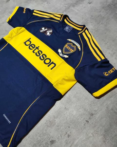 Camiseta Boca Betsson 2026 titular azul oscura niño - comprar online
