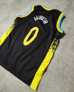 Musculosa NBA Indiana Pacers negra niño en internet