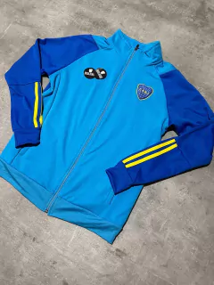 Campera Boca celeste mangas azules en internet