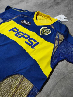 Camiseta Boca Pepsi 2003 doble tela campeon del mundo - comprar online