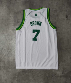 Musculosa NBA Boston Celtics blanca calada niño en internet