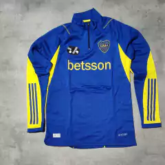 Buzo Boca azul claro mangas amarillas en internet