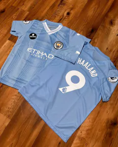 Camiseta Manchester City Haaland niño celeste - comprar online