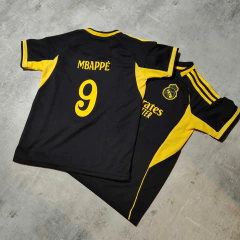 Camiseta Real Madrid suplente negra Mbappe niño - comprar online