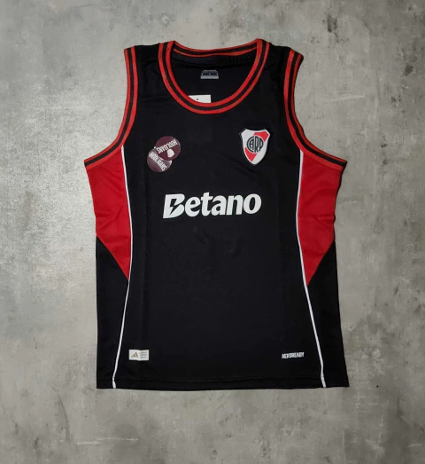 Musculosa River negra Betano - comprar online