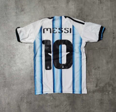 Camiseta AFA titular mundial 2026 Messi niño en internet