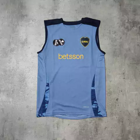 Musculosa Boca Betsson celeste