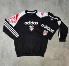 Buzo River retro negro y blanco - comprar online