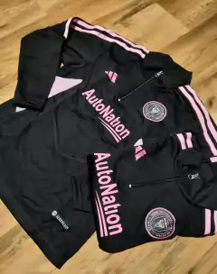 Buzo Inter Miami negro medio cierre niño en internet