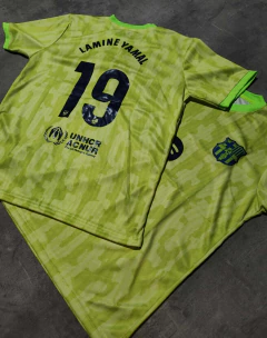 Camiseta Barcelona Lamine Yamal verde suplente en internet