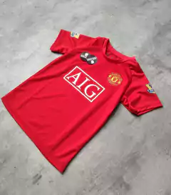 Camiseta Manchester United AIG roja Cristiano Ronaldo niño - Hooligans Bahía