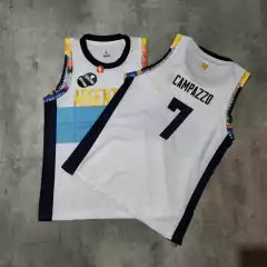 Musculosa Argentina Campazzo blanca premium en internet