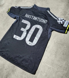 Camiseta Real Madrid niño suplente gris Mastantuono en internet