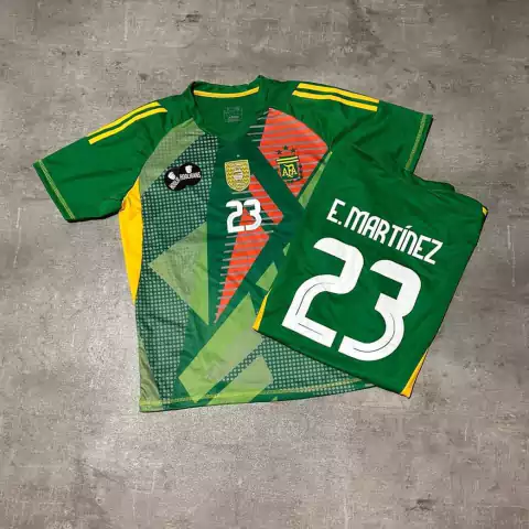 Camiseta AFA Dibu Martinez Copa America verde