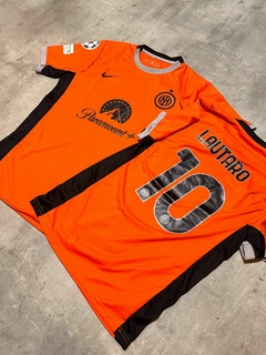 Camiseta Inter de Milan Lautaro suplente naranja - comprar online